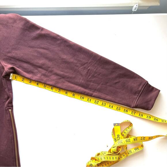 MPG Sweatshirt, Red Brown Mock Turtleneck, Oversized XS, Stitch Fix, NWOT - Picture 8 of 9